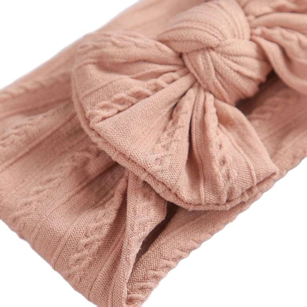 Baby Headband For Girls Elastic Knit