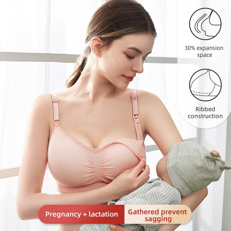 Plus Size Nursing Bra Breathable