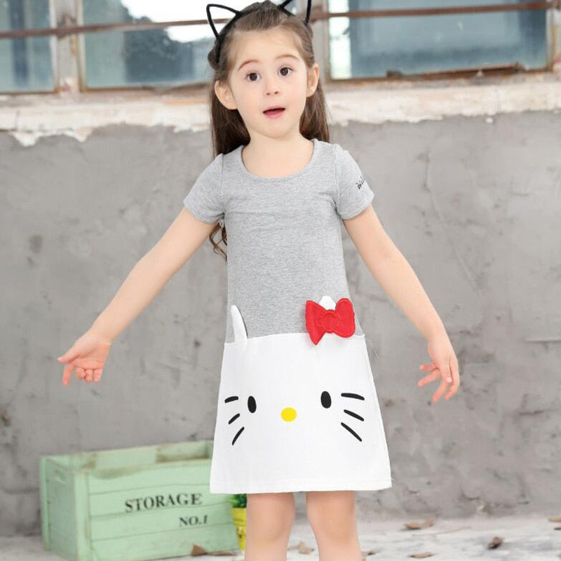 Children Girl Cotton Clothing Cartoon