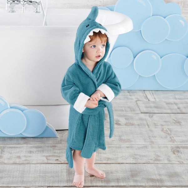 kids Shark Hooded Animal modelling