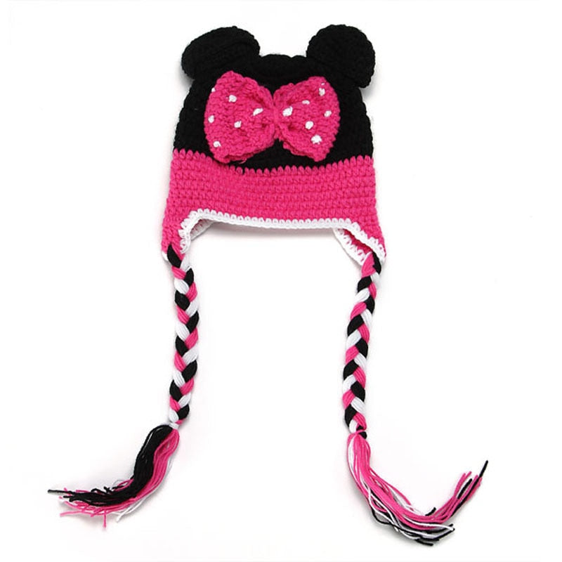 Cartoon Mickey Minnie cap