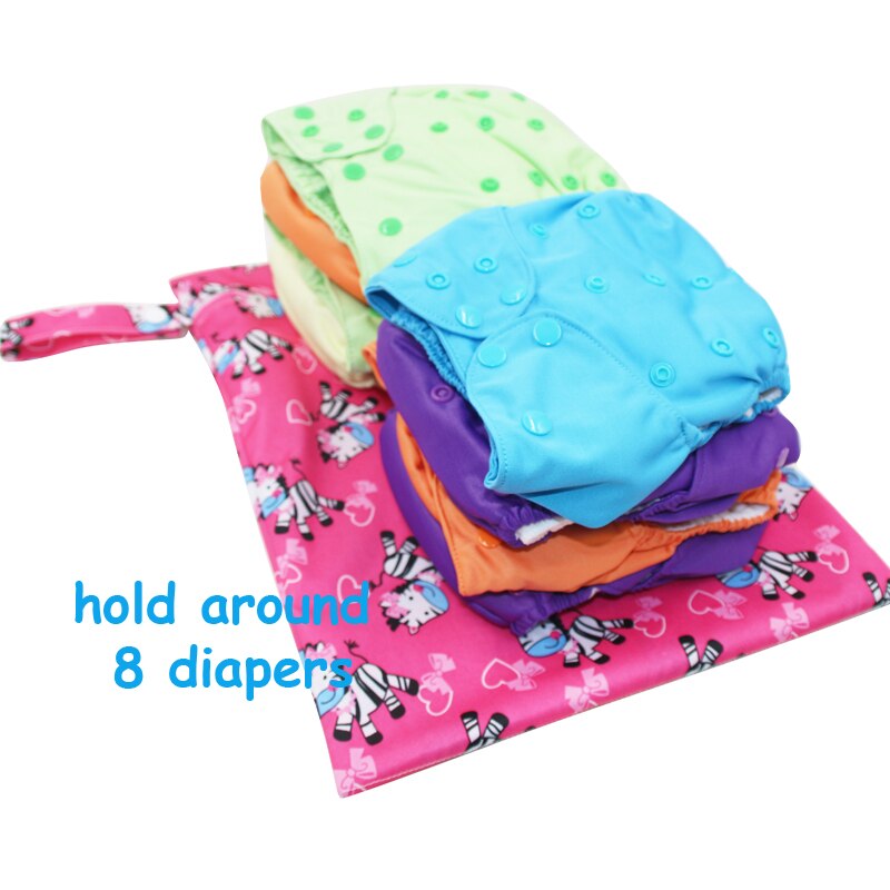 baby Diaper bags Double Zippered