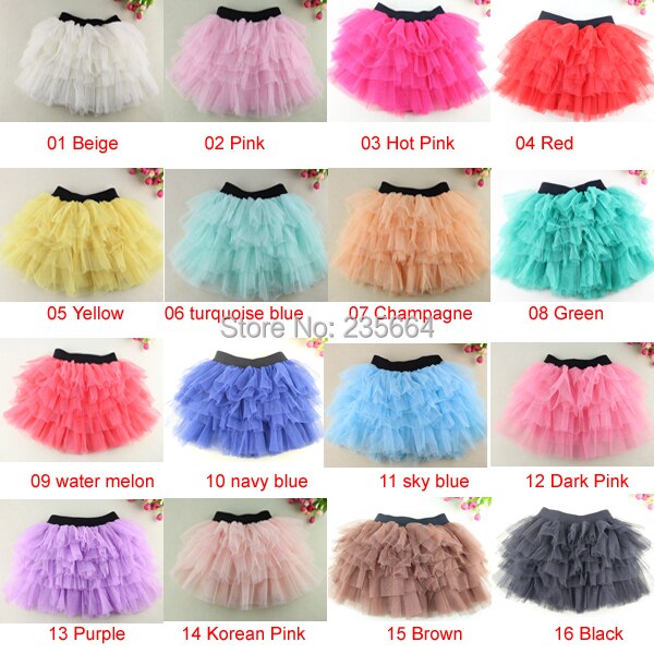 Girls skirts brown