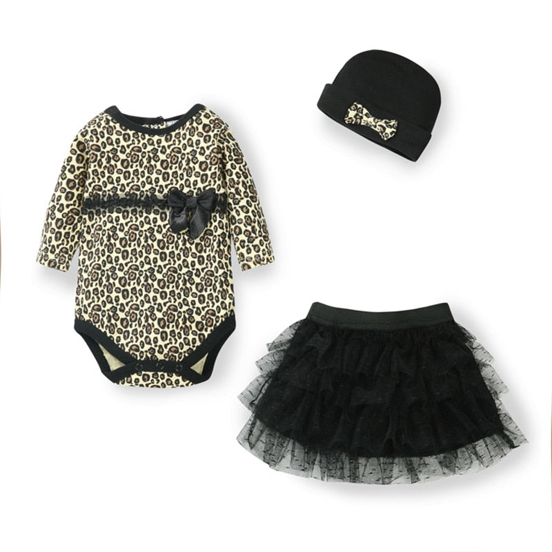 Newborn Baby Girl Clothes 3pcs