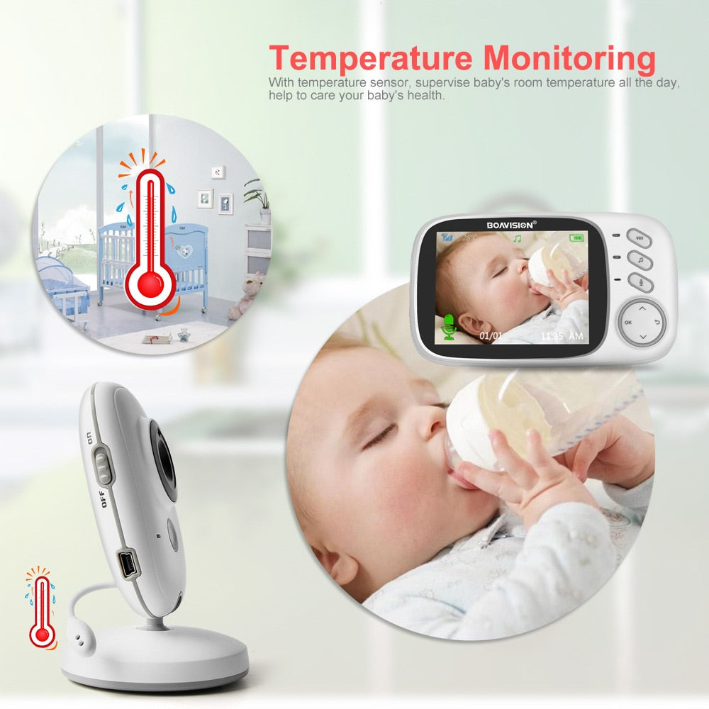 Video Baby Monitor 2.4G Wireless
