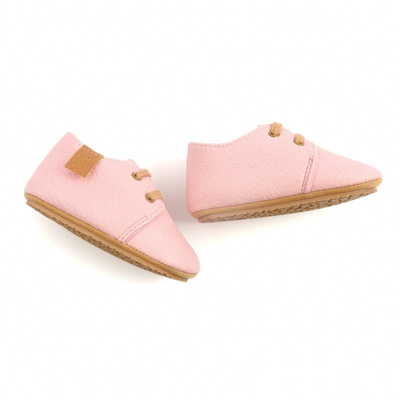 New Baby Shoes Retro Leather
