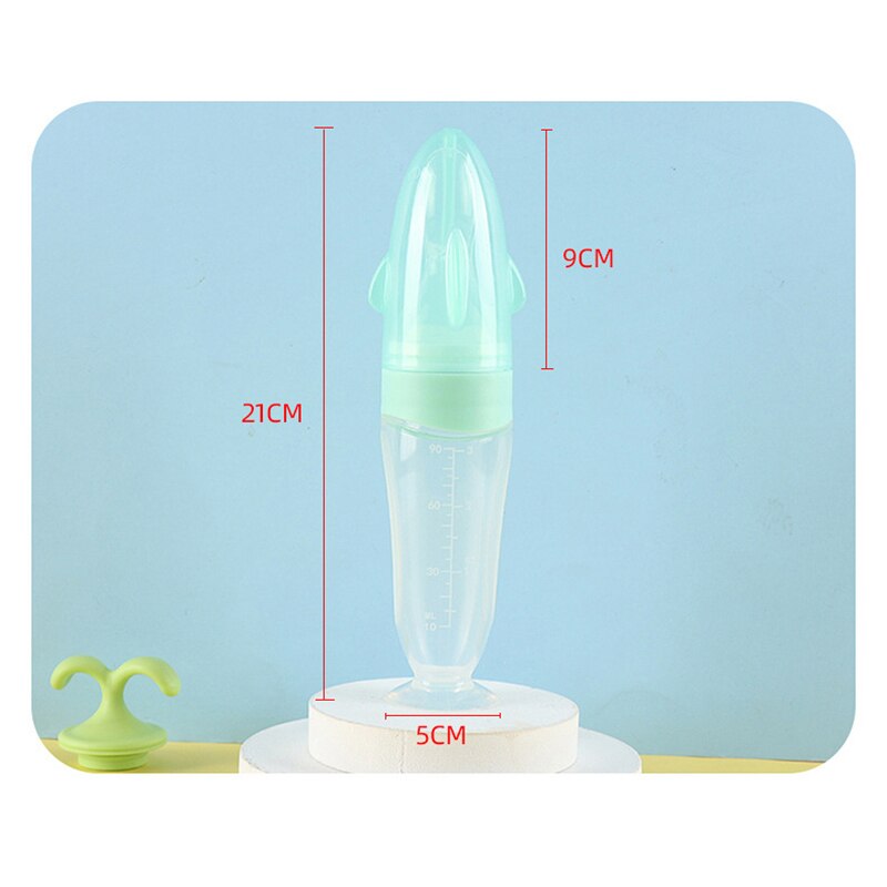 Baby Feeding Bottle Toddler Silicone Squeeze