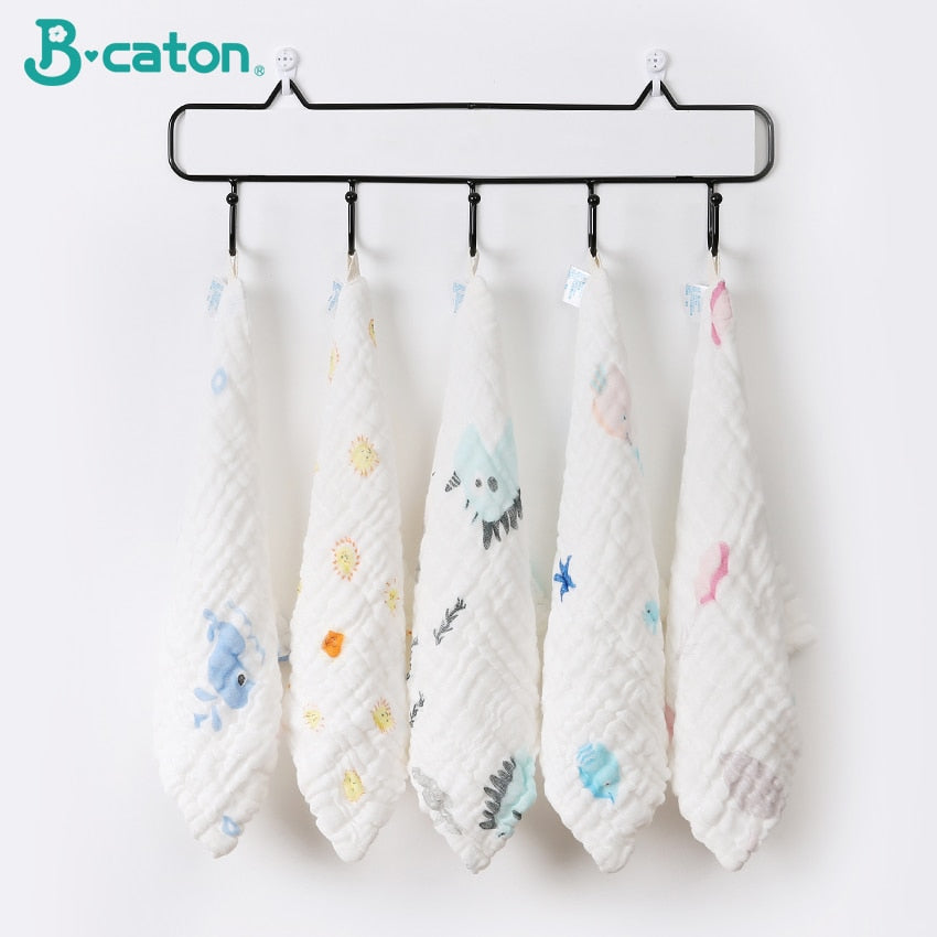 4PCS Baby Bath Towel 100% Cotton