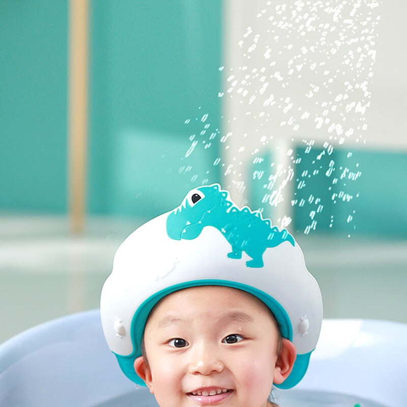 Baby Shampoo Cap Kids Hair Washing Dinosaur