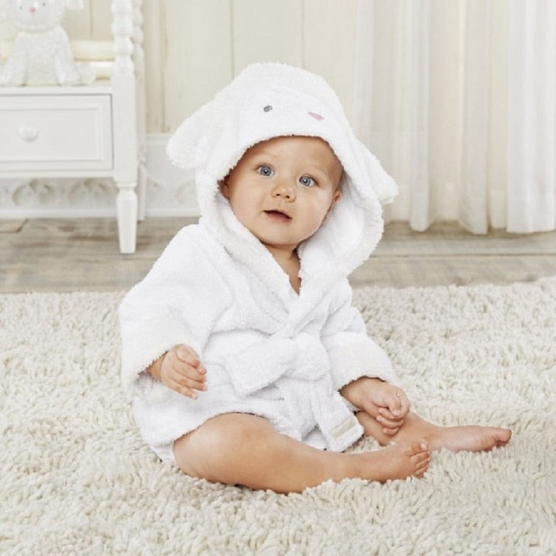 Toalha de banho infantil Hooyi Princess Crown para recém-nascidos