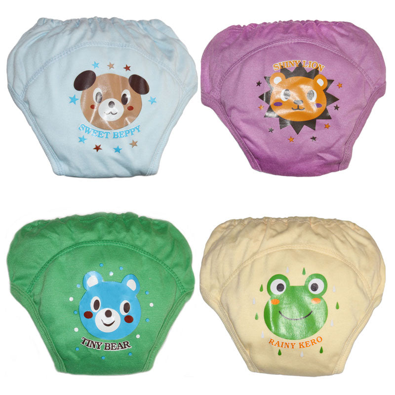 4pcs/lot Waterproof Baby Cloth Diapers Toilet