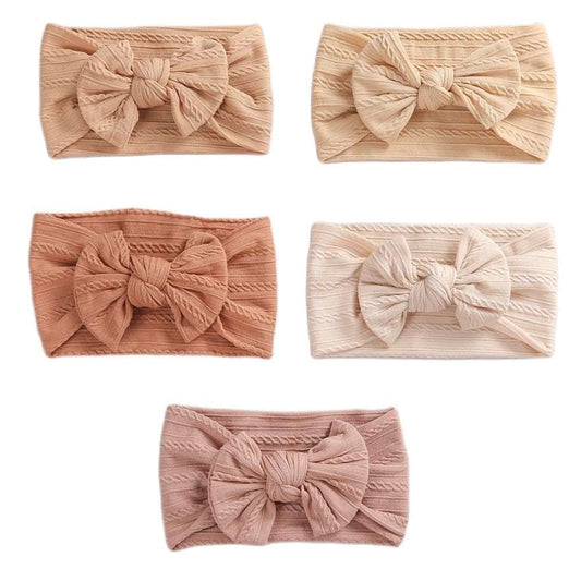 Baby Headband For Girls Elastic Knit
