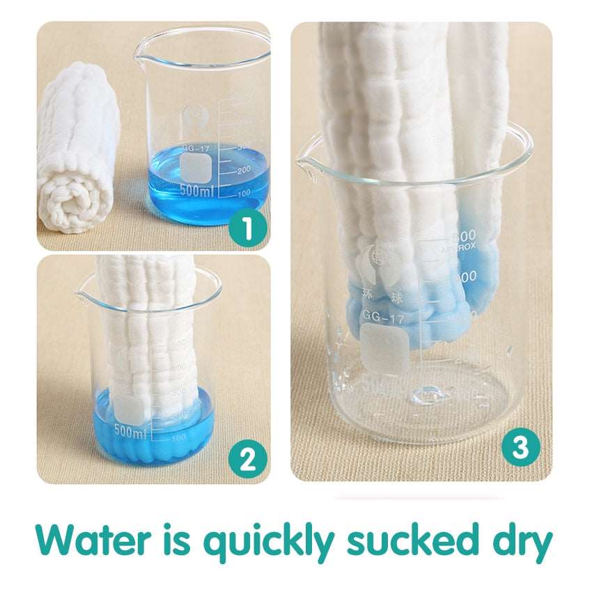 4PCS Baby Bath Towel 100% Cotton