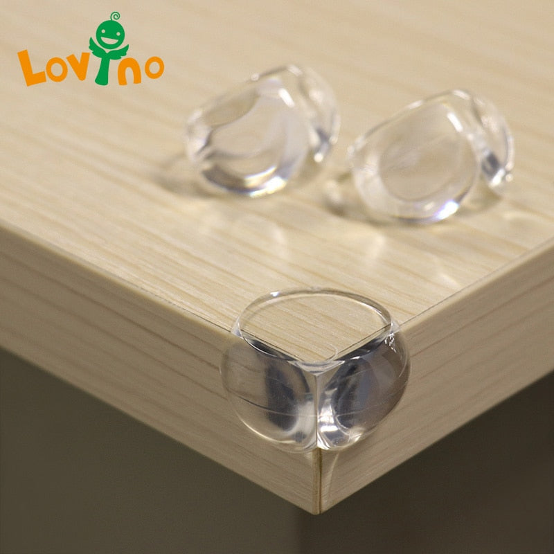 4Pcs Child Baby Safety Silicone Protector Table