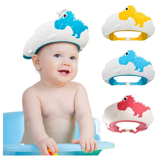 Baby Shampoo Cap Kids Hair Washing Dinosaur