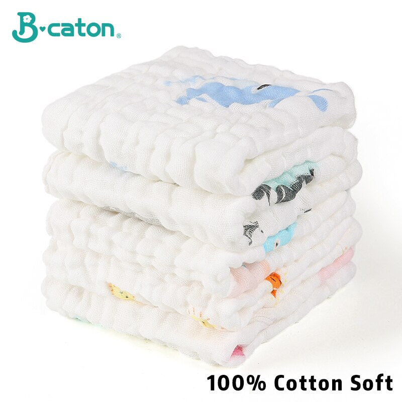 4PCS Baby Bath Towel 100% Cotton