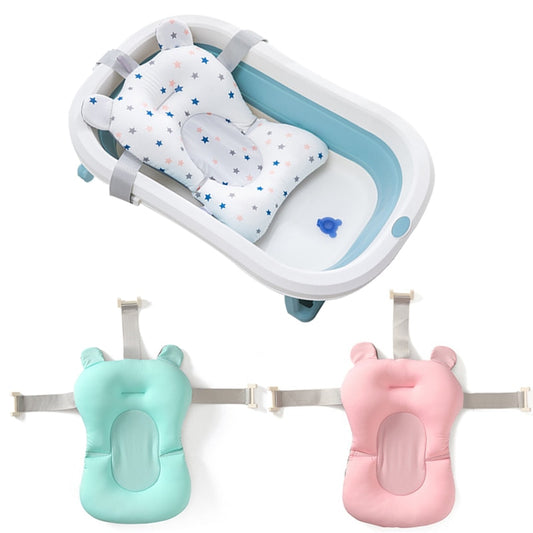 Baby Bath Seat Support Mat Foldable