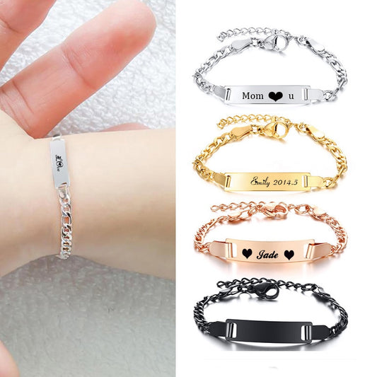 Personalize Baby Name Bracelet VIP Link