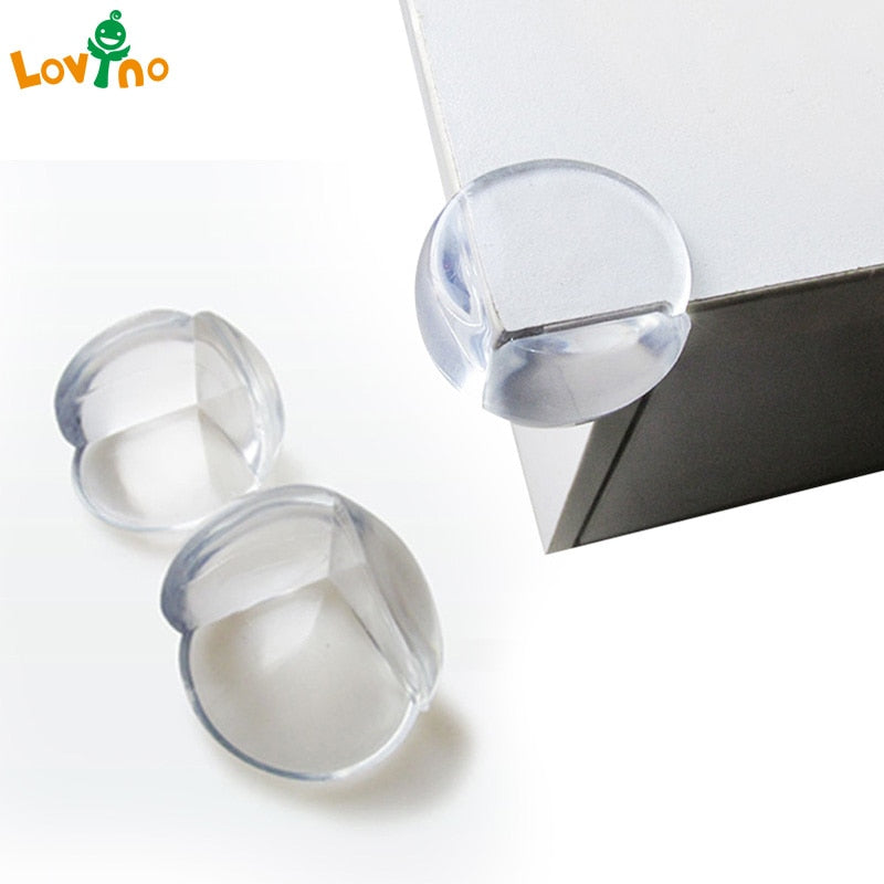 4Pcs Child Baby Safety Silicone Protector Table