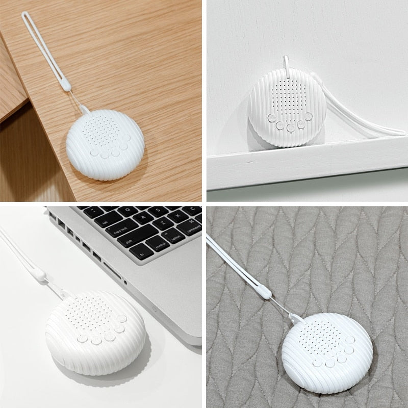 Máquina de ruído branco com 10 sons naturais