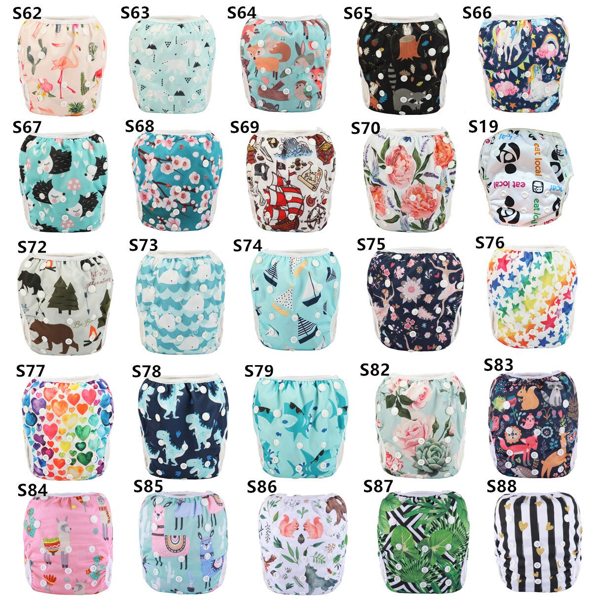 Swim Diaper Nappy Pants Reusable