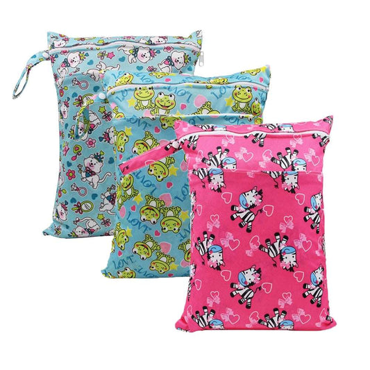 baby Diaper bags Double Zippered