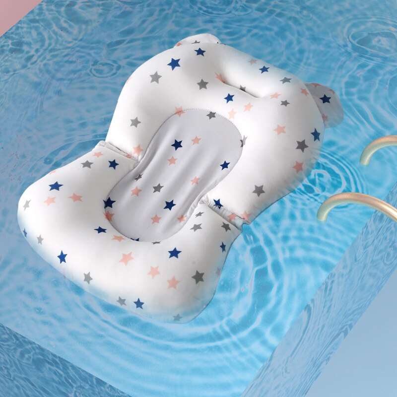 Baby Bath Seat Support Mat Foldable